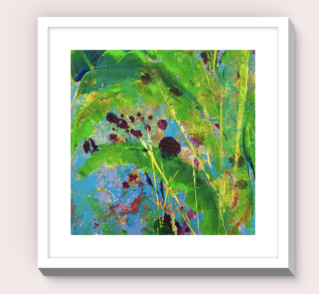 Banana Palm Framed Print