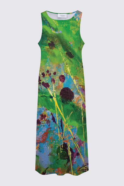 Banana Palm Maxi Dress