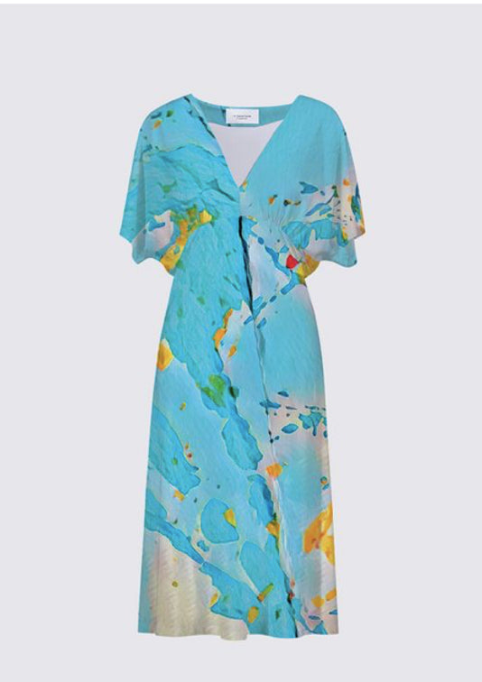 Blu Eyes Butterfly Dress