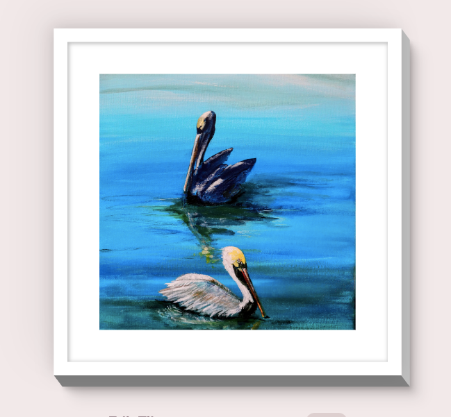 Lorelli Pelicans Print