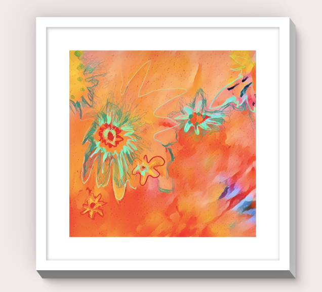 Tangerine Print