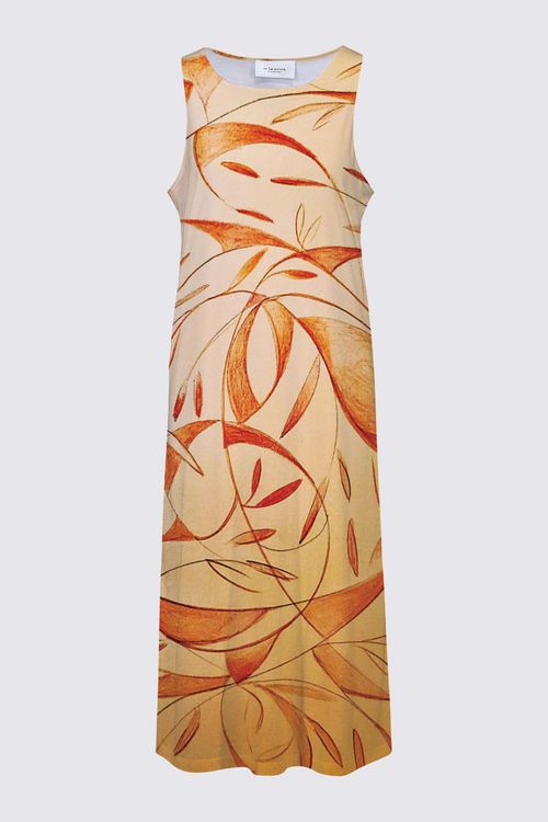 Tangerine Maxi Dress