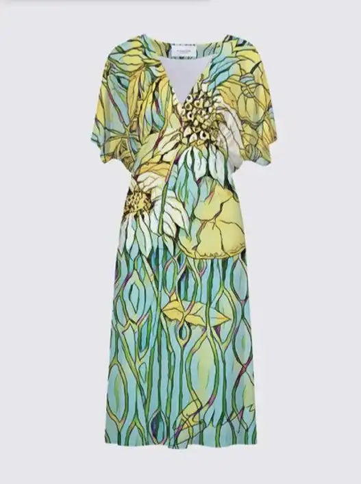 Flower Fantasy Butterfly Dress