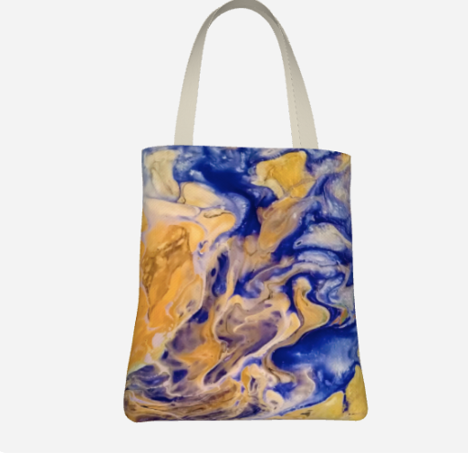 Cobalt totebag