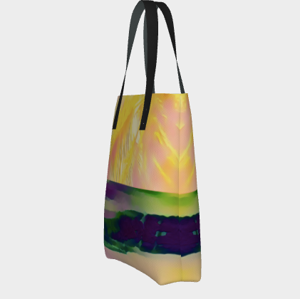 PalmIsland Lined Totebag