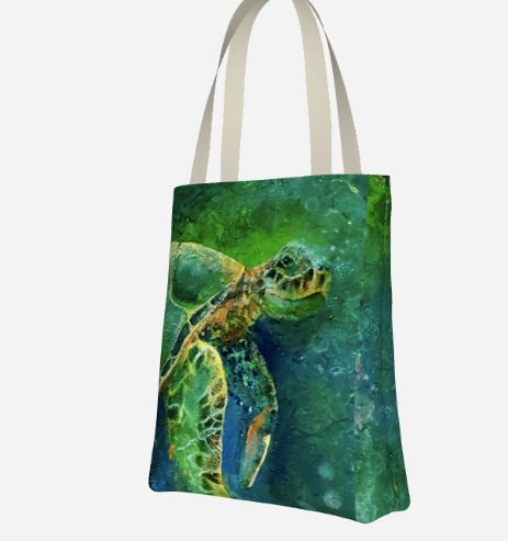 Sea Turtle Totebag