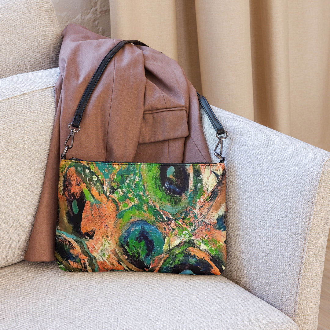 Peacock Park Crossbody Bag