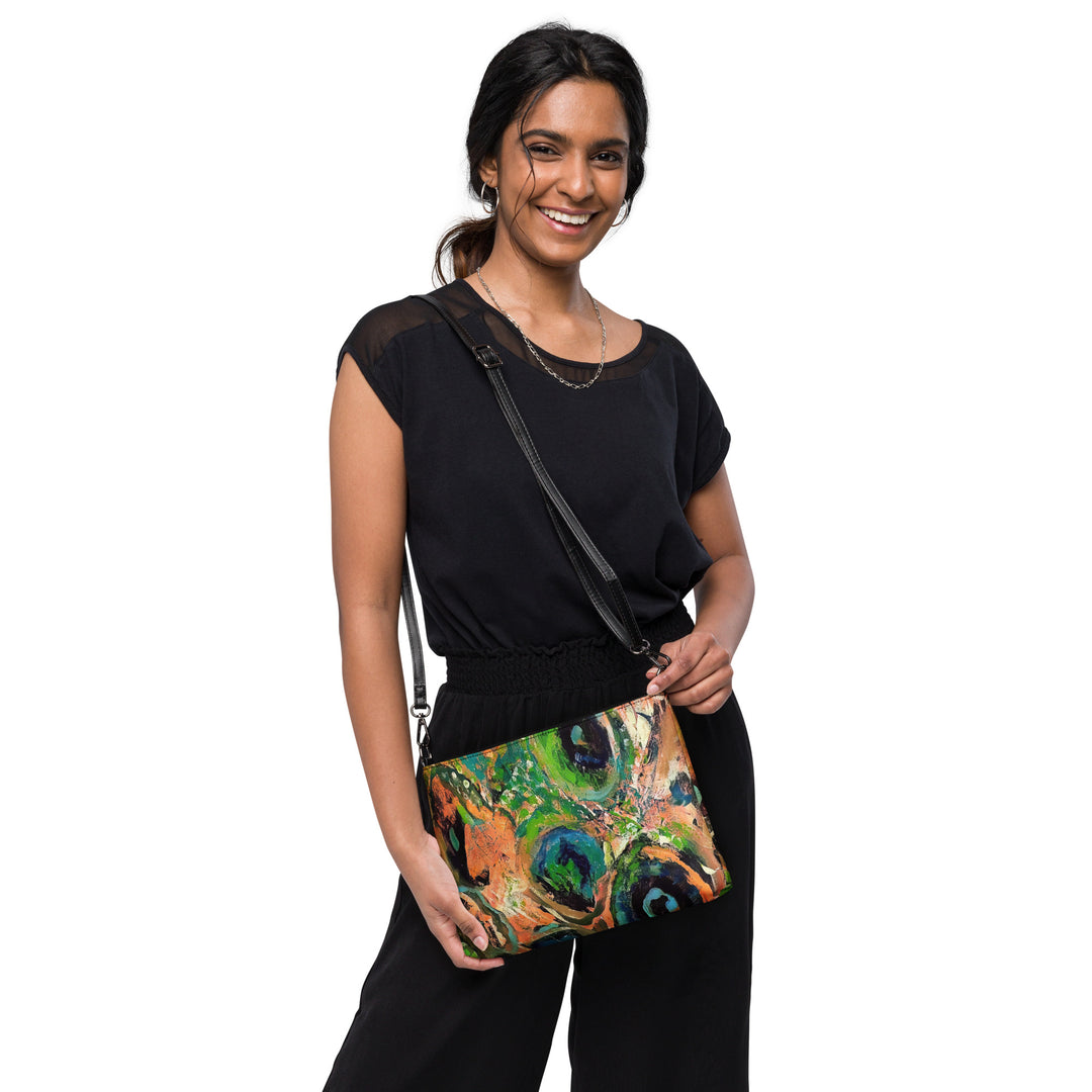 Peacock Park Crossbody Bag