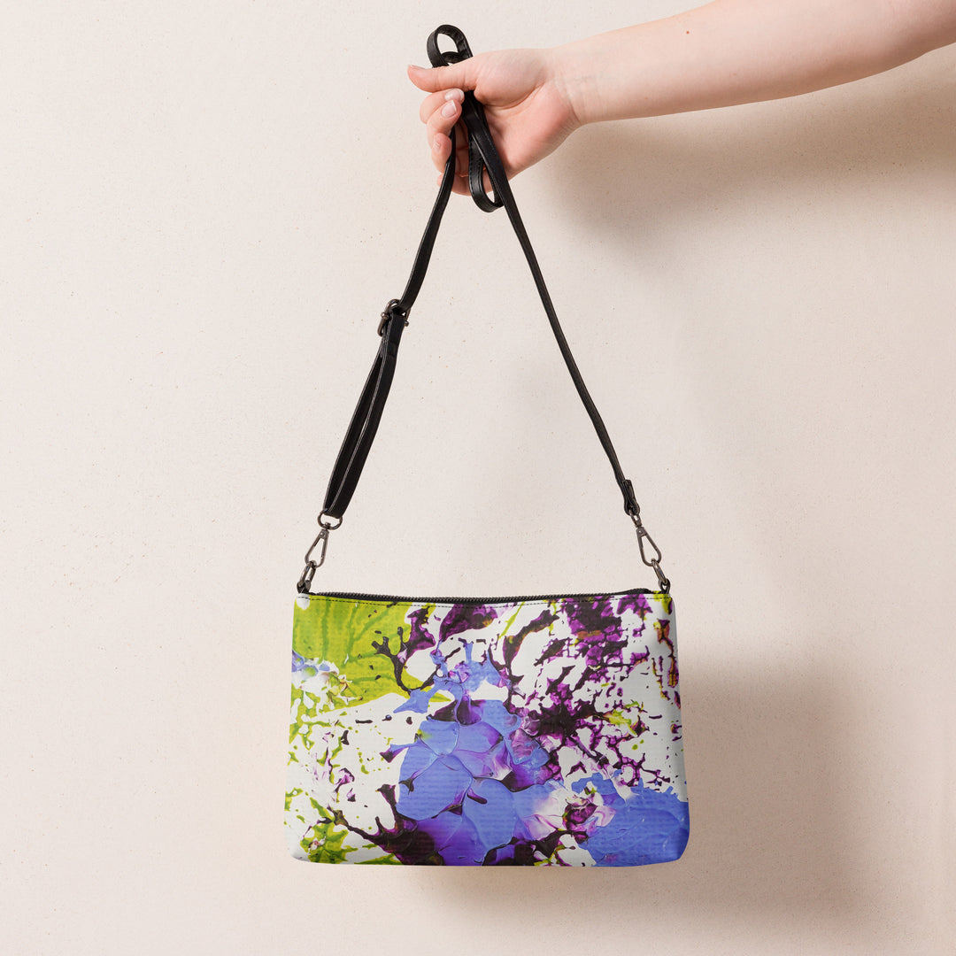 Basil /Lavender Crossbody Bag