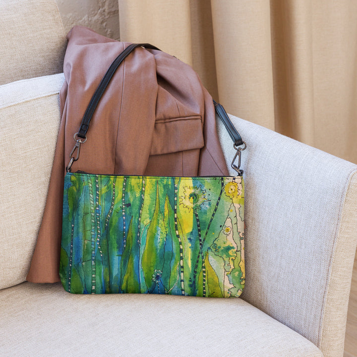 Bamboo Garden Crossbody Bag