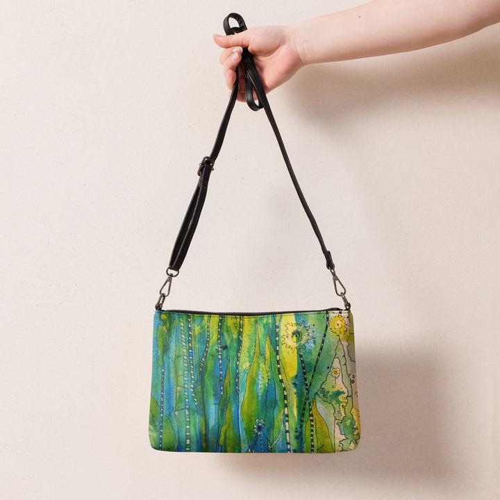 Bamboo Garden Crossbody Bag