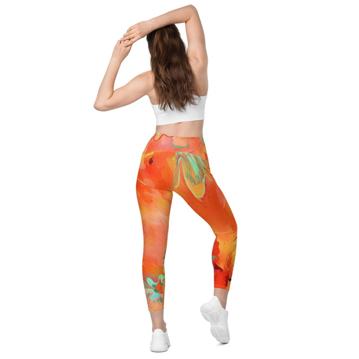 Tangerine Yoga Leggings