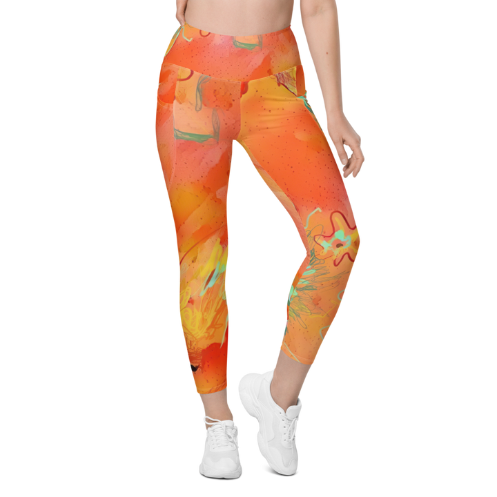 Tangerine Yoga Leggings