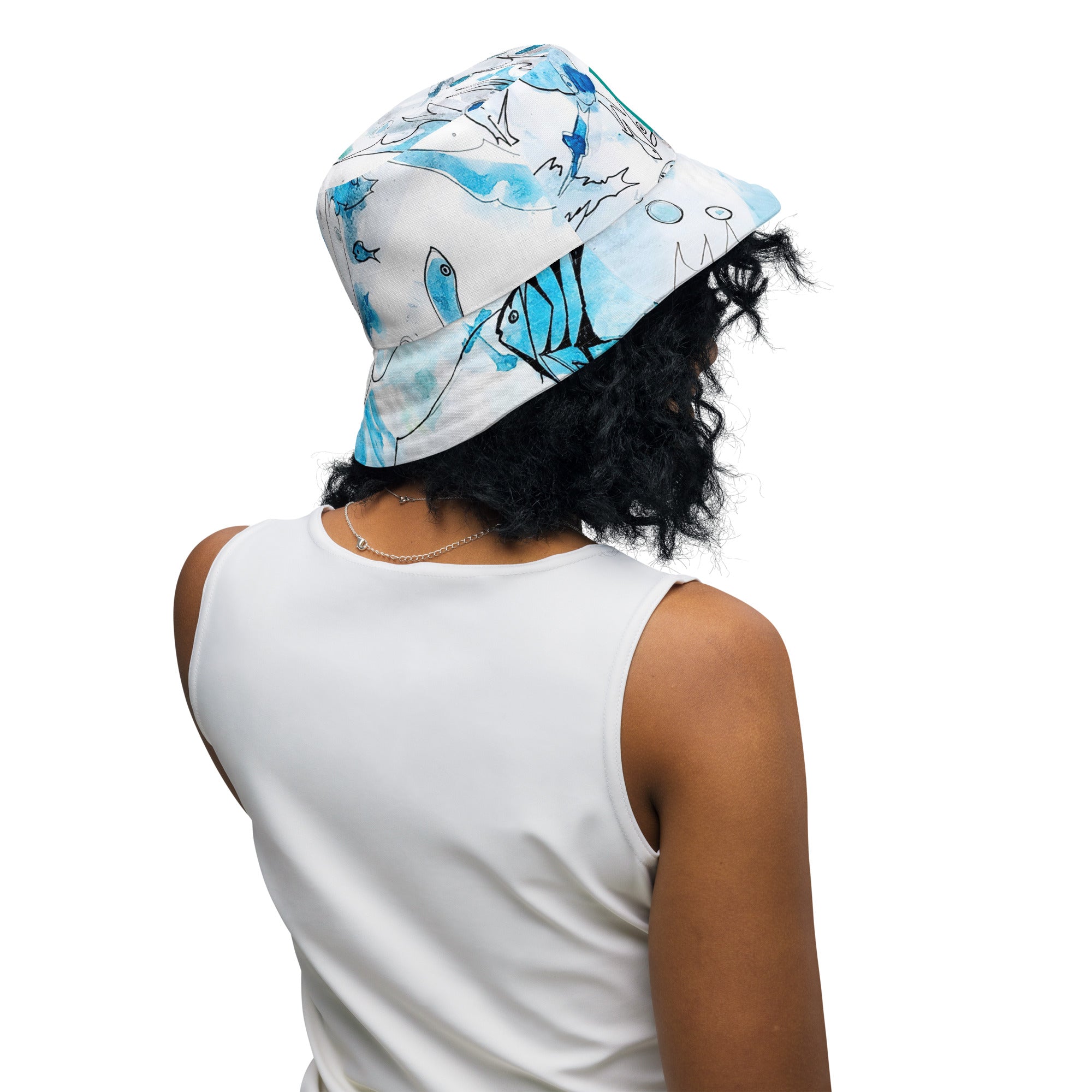 FLEUR STORE ハット　SUNDAYS BEST NO ROLL zeds dead swirl reversible bucket hat – Bass Head Inc.