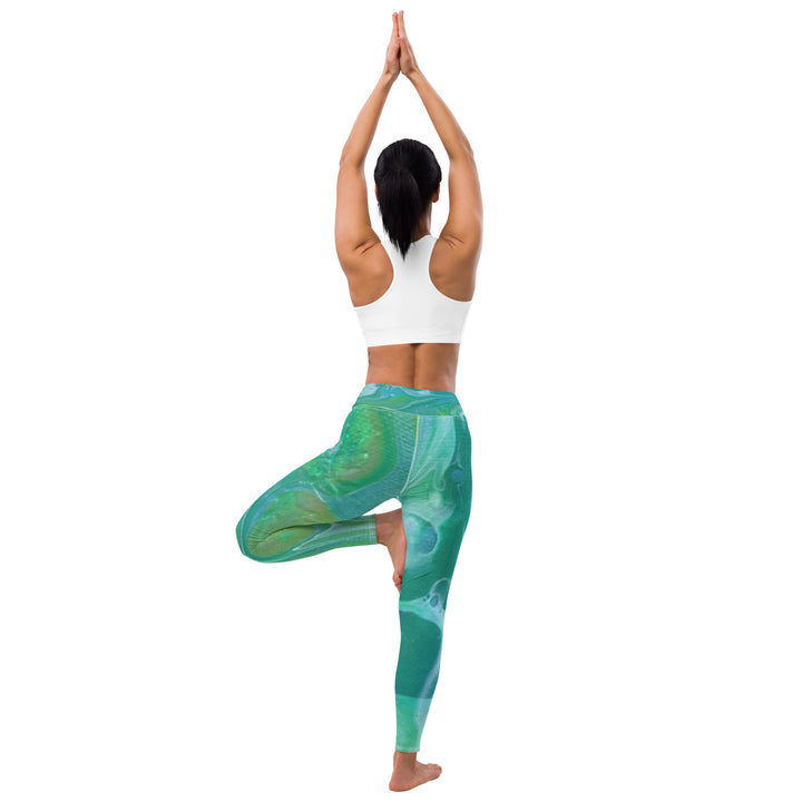 Ocean Yoga Leggings