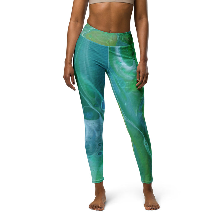 Ocean Yoga Leggings