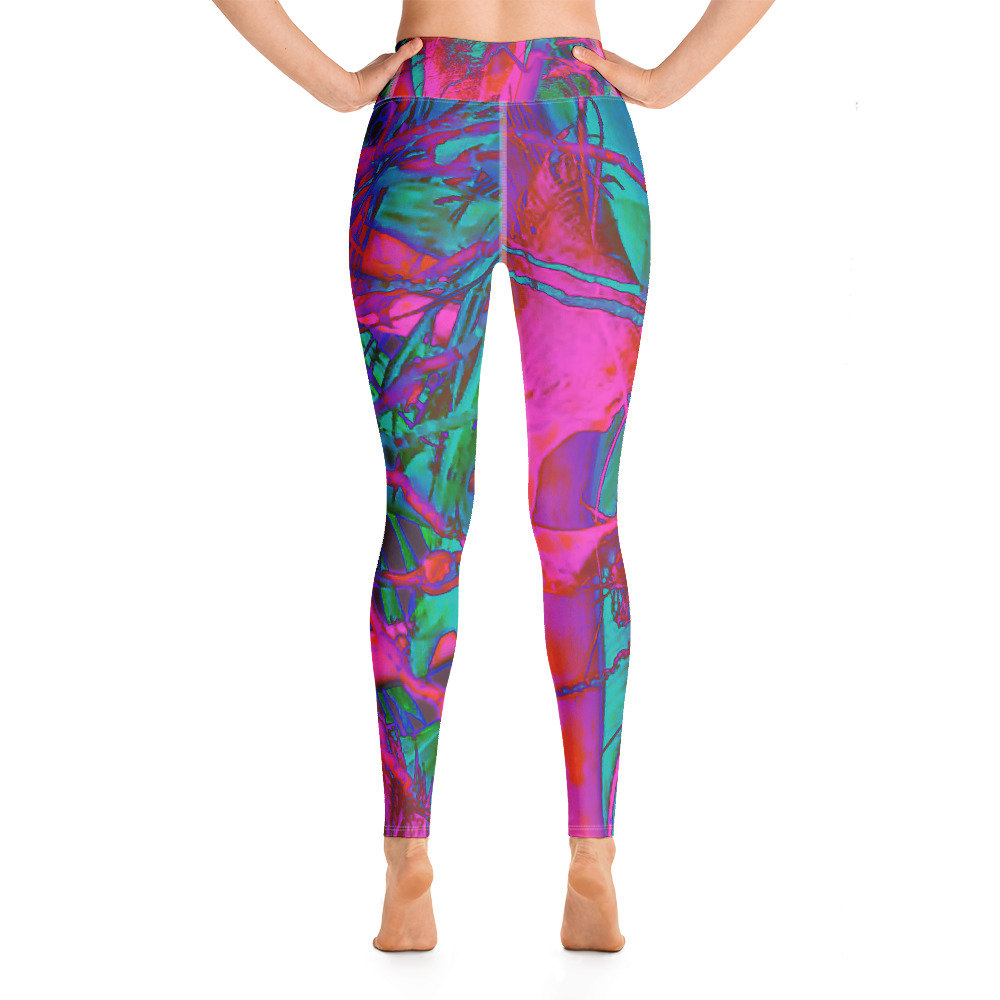 Neon Mangrove Yoga Leggings