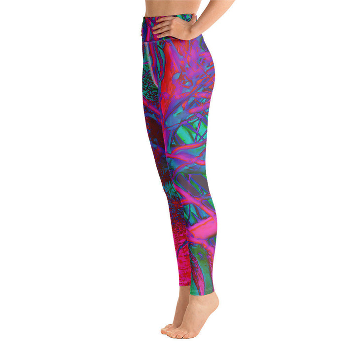 Neon Mangrove Yoga Leggings