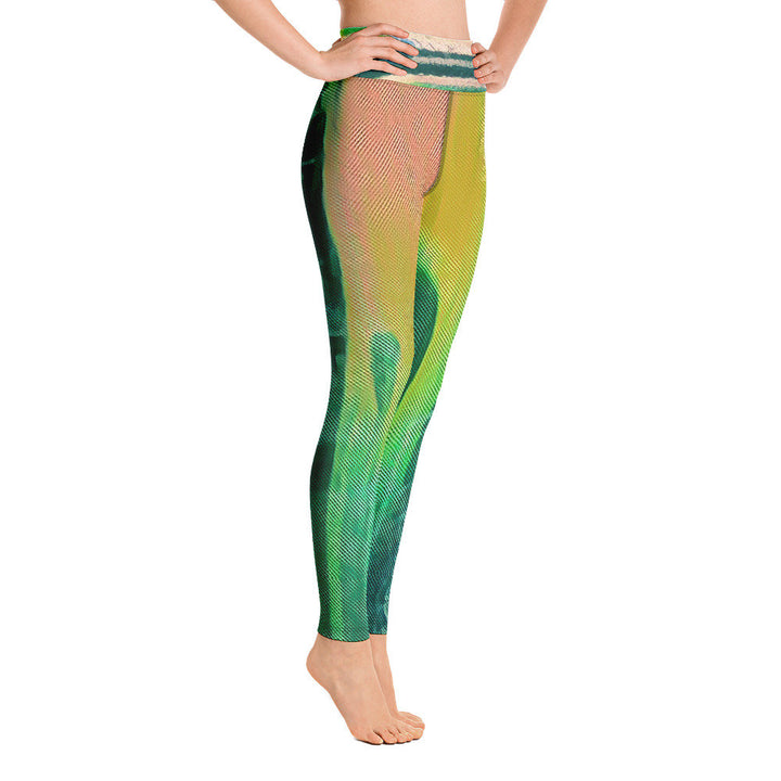 Boho Parrot Yoga Leggings