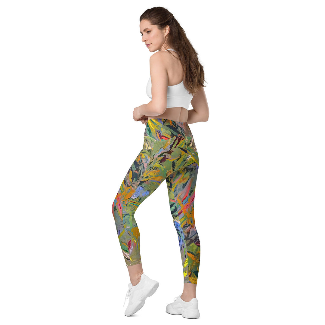 Sea grass Leggings with pockets