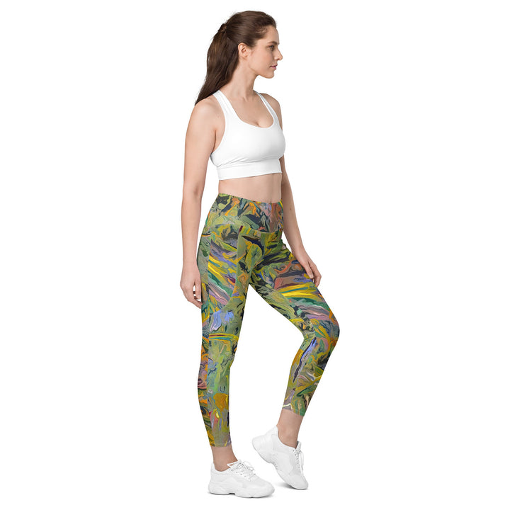 Sea grass Leggings with pockets