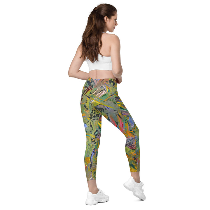 Sea grass Leggings with pockets