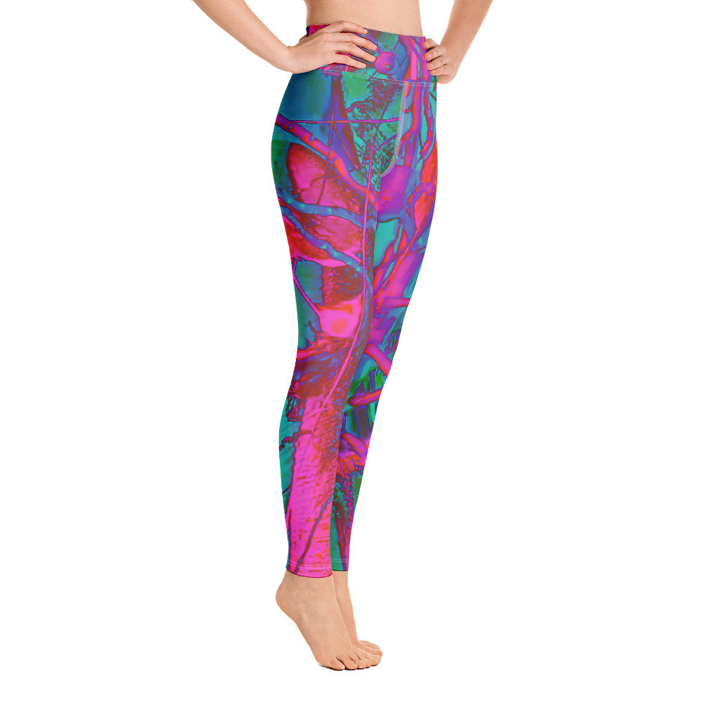 Neon Mangrove Yoga Leggings