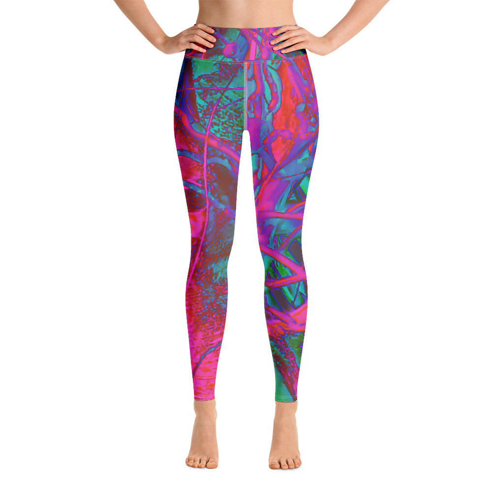 Neon Mangrove Yoga Leggings